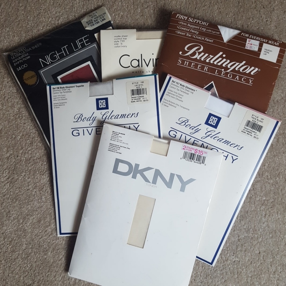 Bundle of 6 assorted stockings never worn